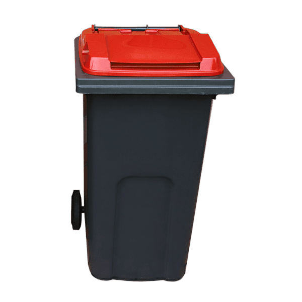 Red bin – plastic, metal and cartons