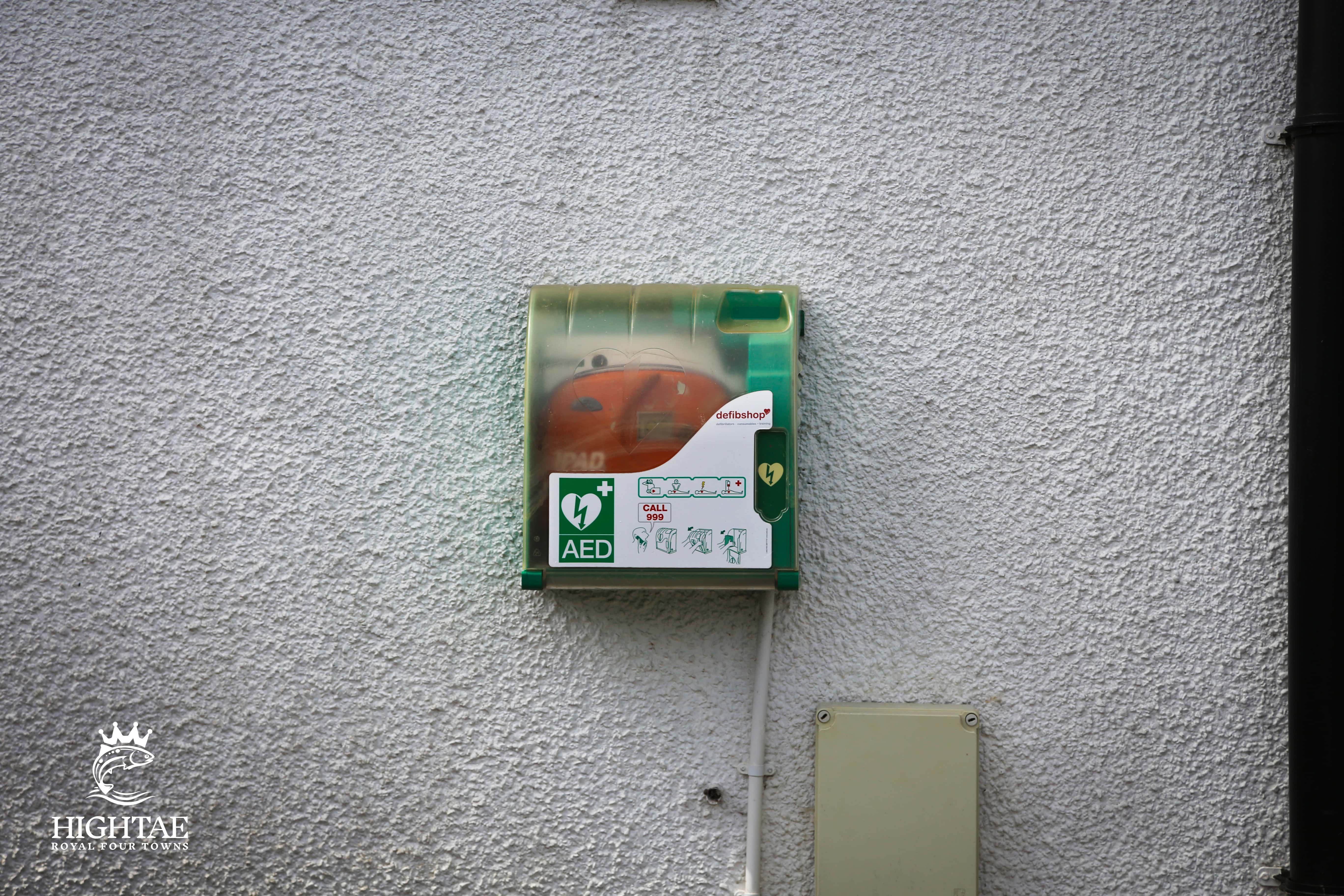 Defibrillator At The Town Hall