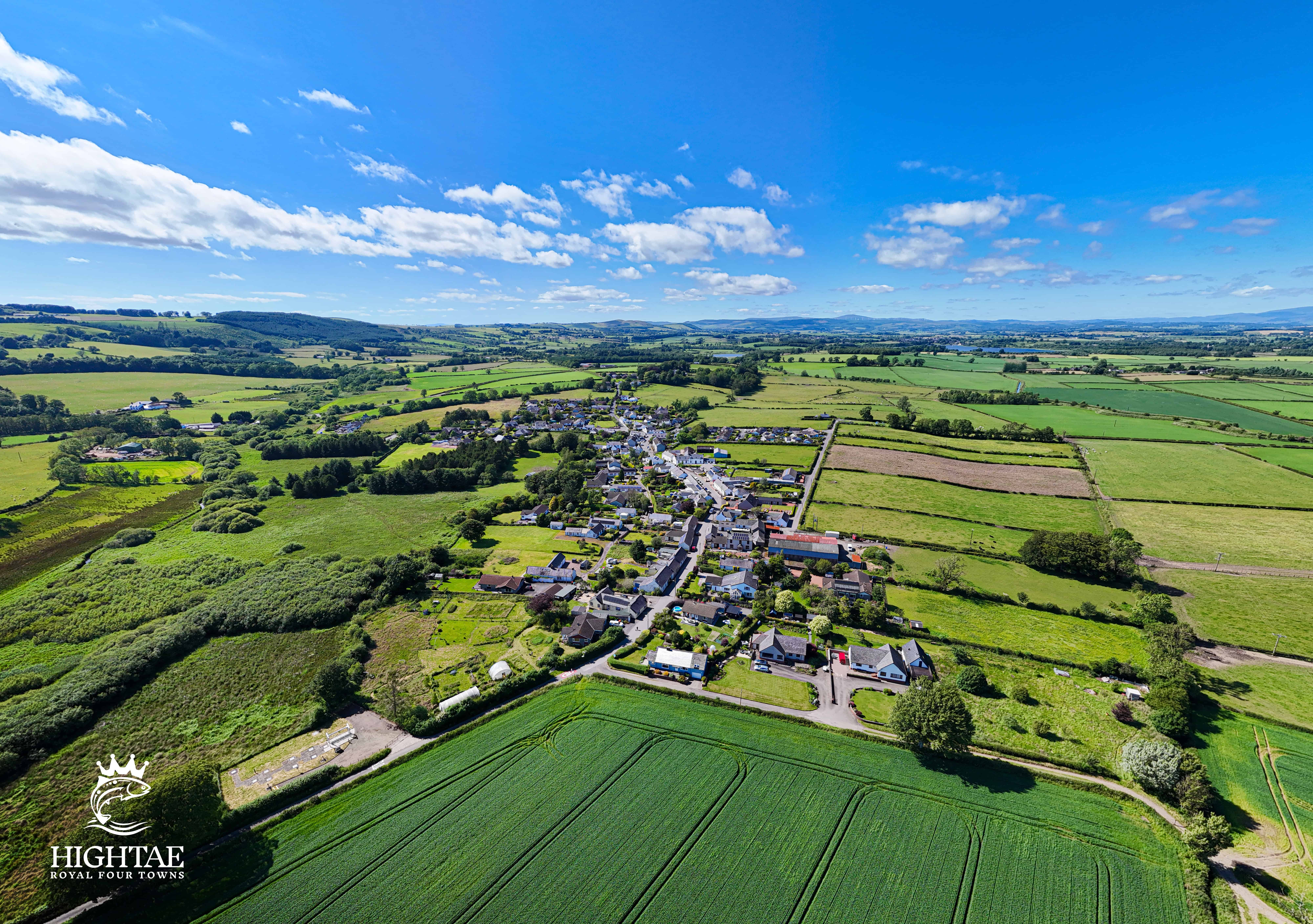 Hightae View From A Drone