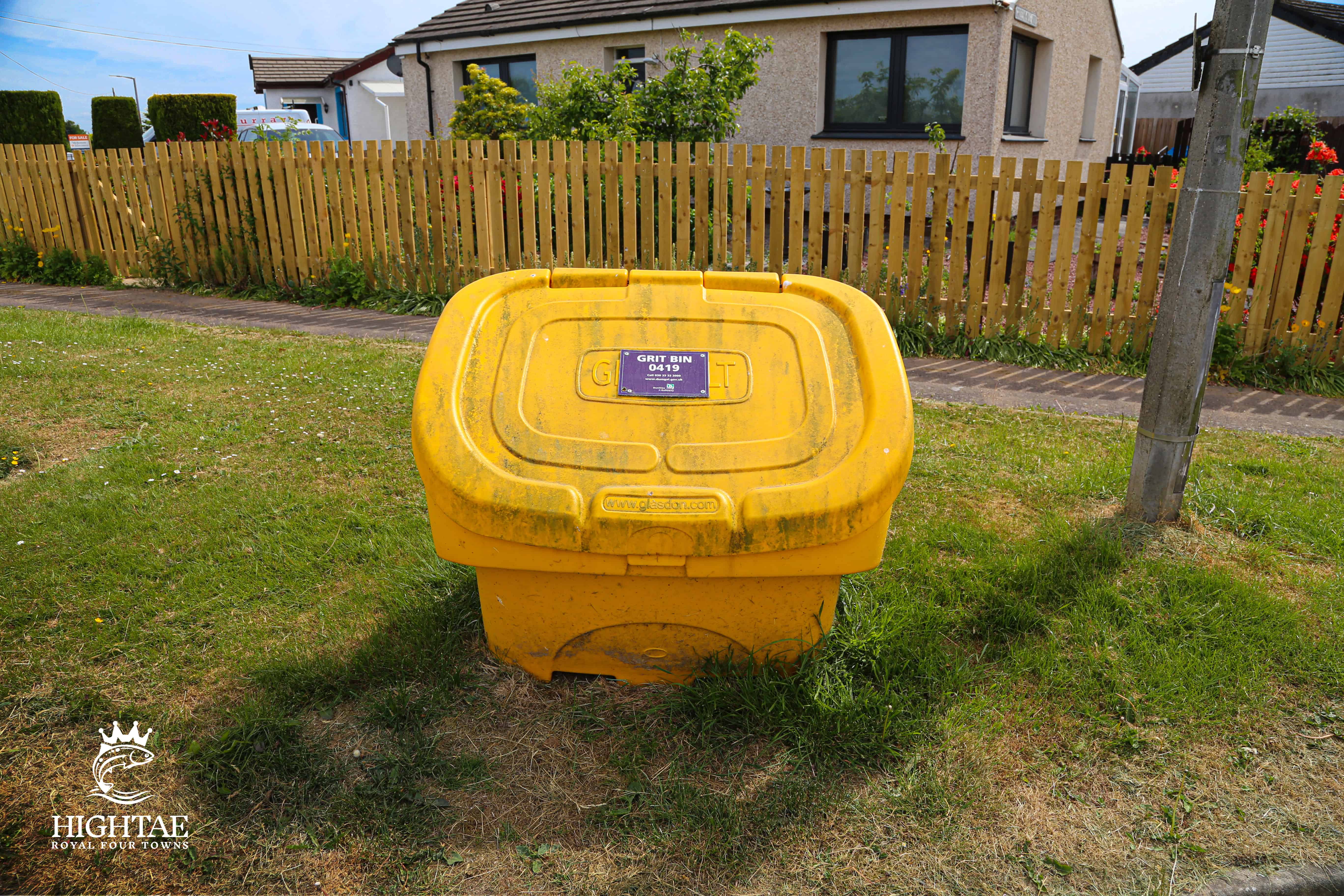 Winter Grit Bin